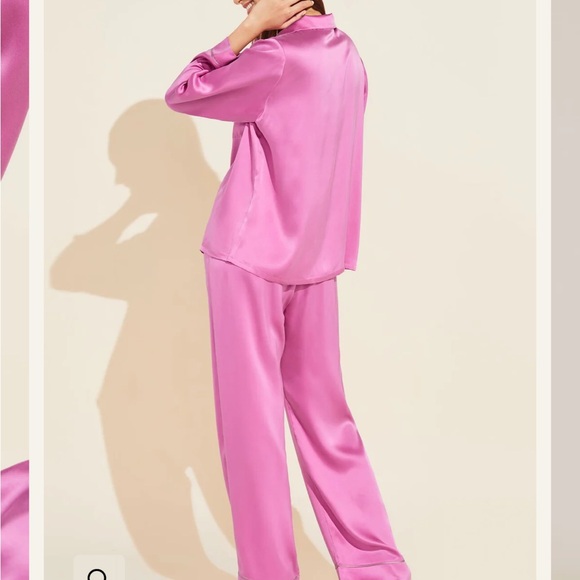 Eberjey Inez Washable Silk Pajama Set - Picture 2 of 7